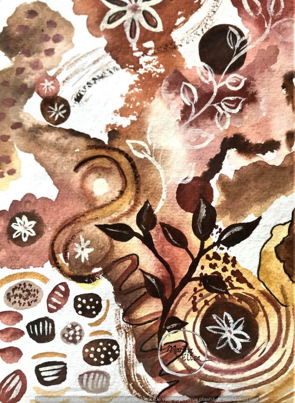 Marina Elisa aquarel chocola