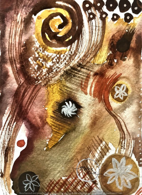 Marina Elisa aquarel herfst